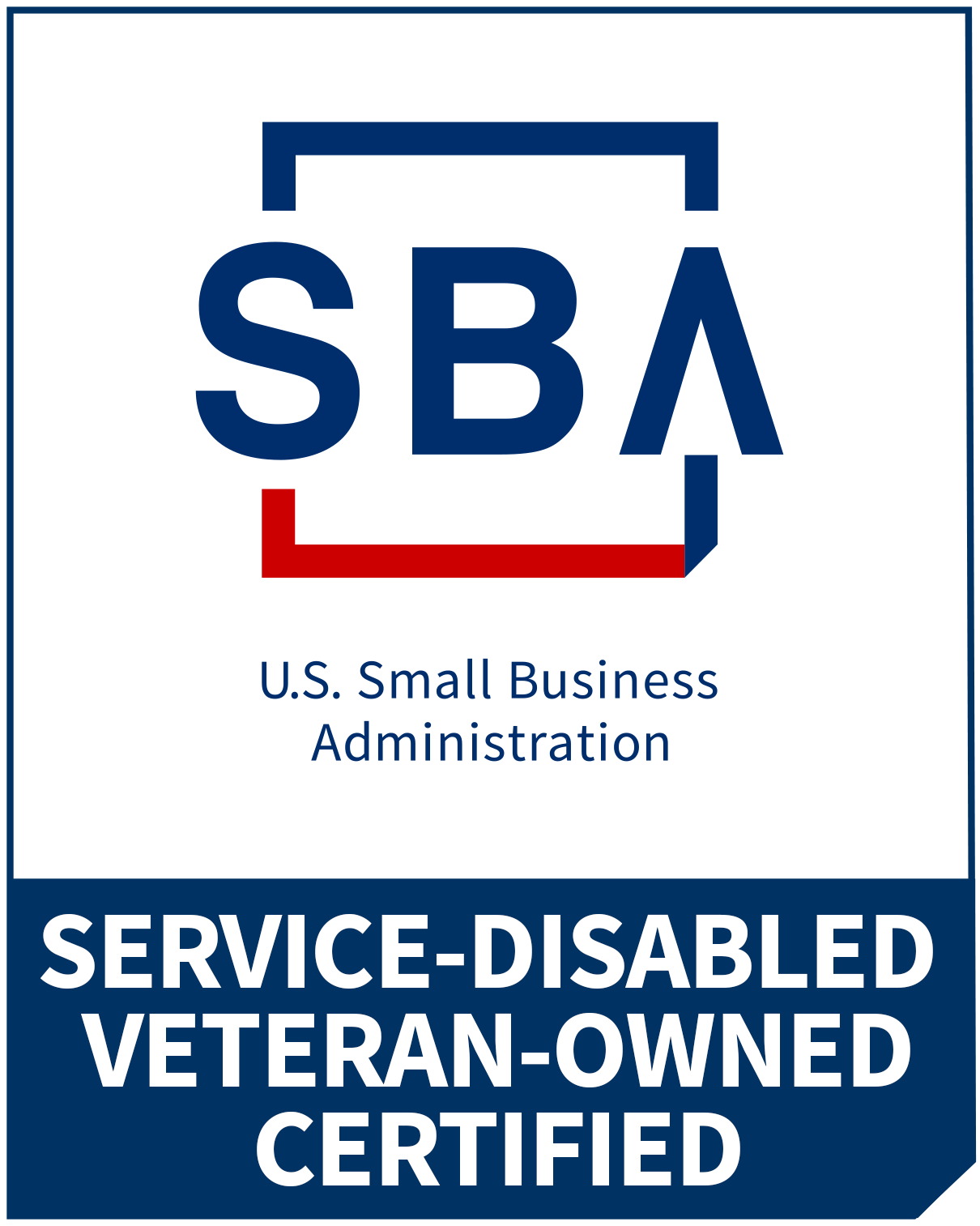 SBA SDVOSB certified